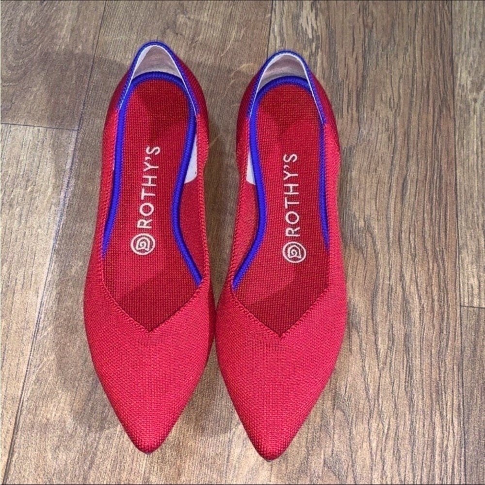 Red EUC Rothy’s Womens size 8 - Great for Valentine’s Day!! - Picture 2 of 7